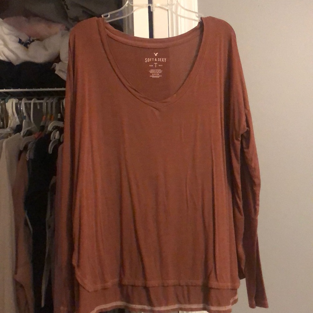 Long sleeve “soft & sexy” long sleeve shirt